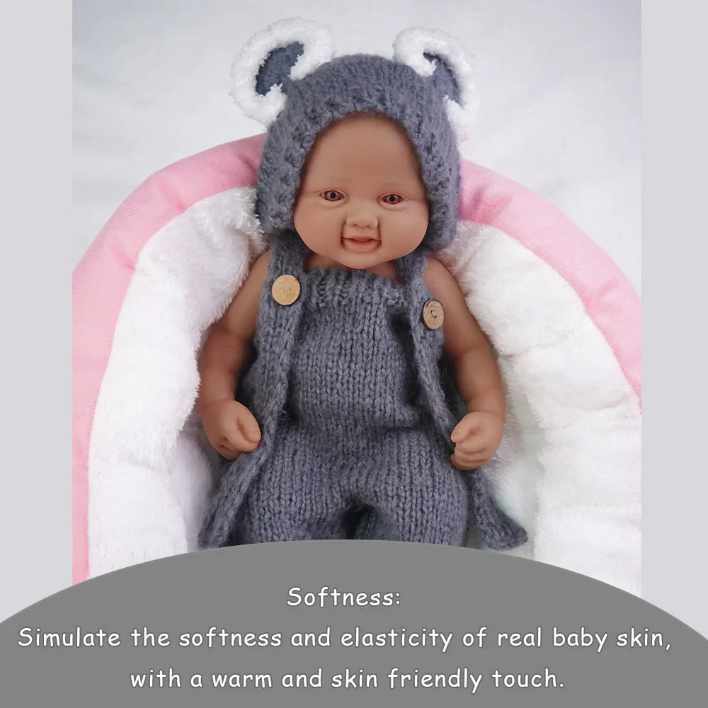 Image of Reborn Baby Dolls 17.3-Inch Stunning Smile With Open Eyes! Medical