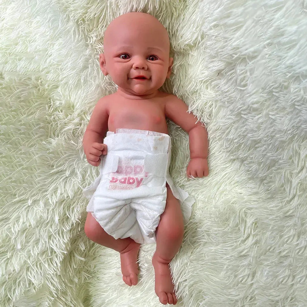 Image of Reborn Baby Dolls Waterproof Weighted Baby Girl 18" Lifelike Full