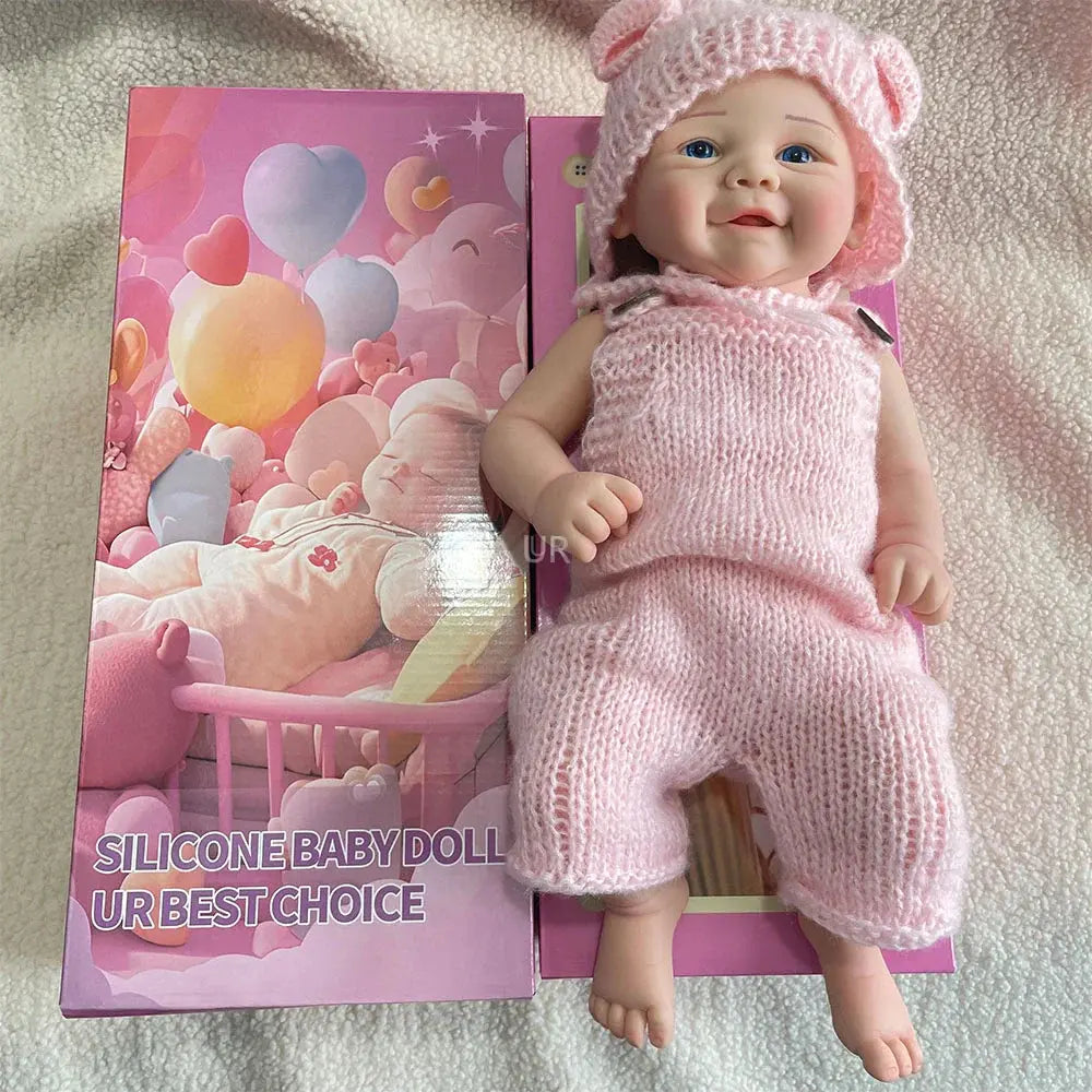 Image of Reborn Baby Dolls Full-Body Silicone Reborn Baby Doll -Vivienne