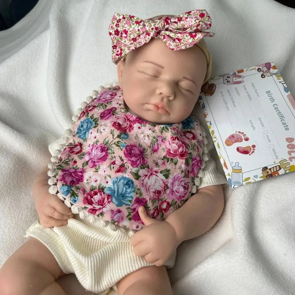 Image of Reborn Baby Dolls 20Inch Soft Silicone Reborn Baby Boy/Girl Loulou