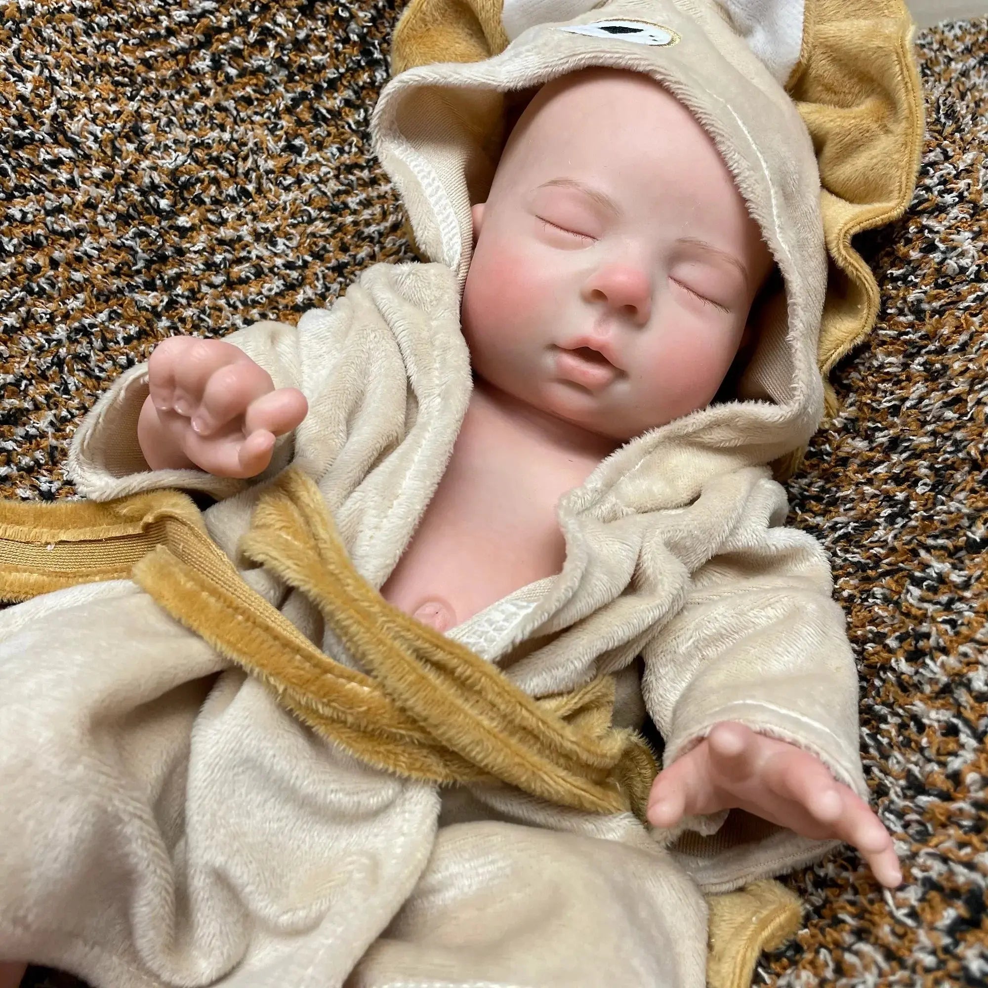 Image of Reborn Baby Dolls 13Inch All Silicone Girls Bebe Reborn Painted Full