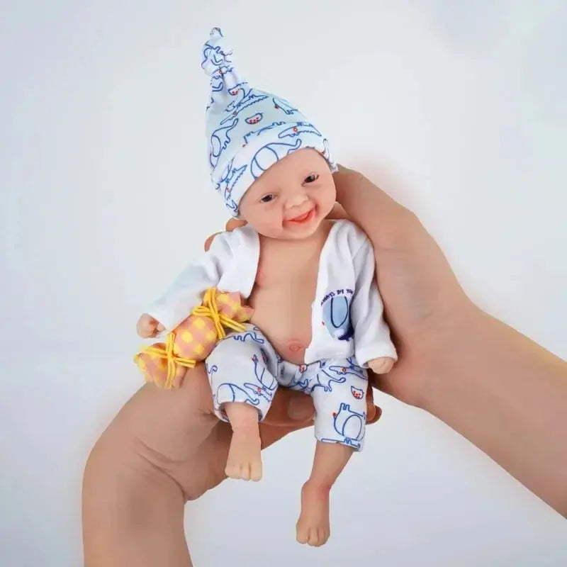 Image of Reborn Baby Dolls 7 Inch Mini Baby Reborn Dolls Handmade Boy