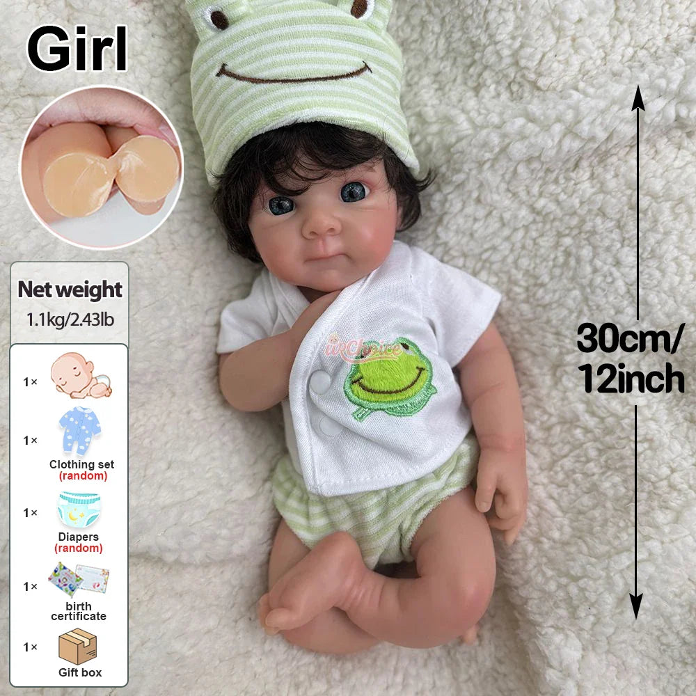 12 Inch Reborn Baby Dolls | Mini Reborn Dolls | Reborn Baby Dolls