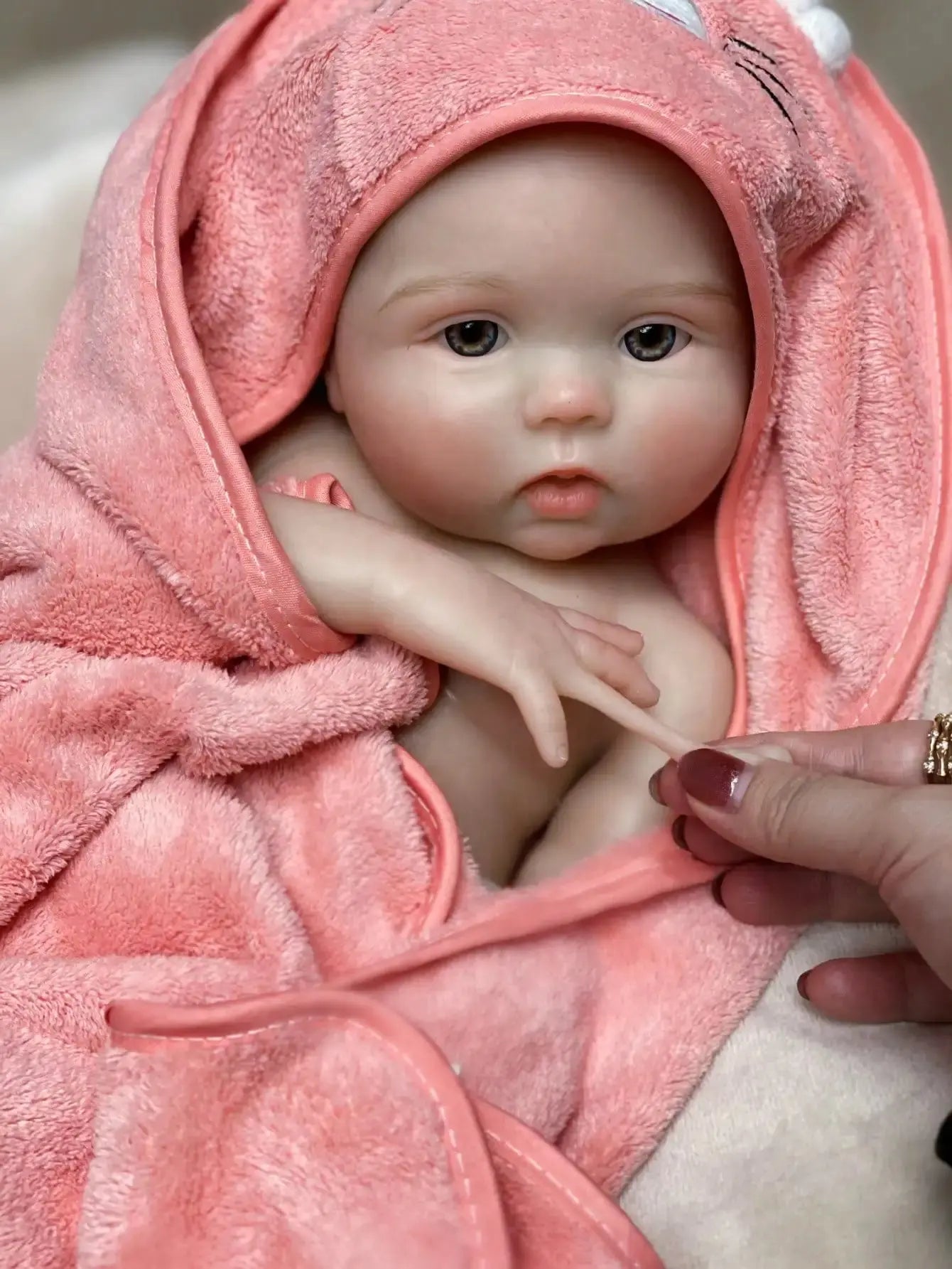 Image of Reborn Baby Dolls 18 Inch Lifelike Handmade Bebe Silicone Reborn Doll