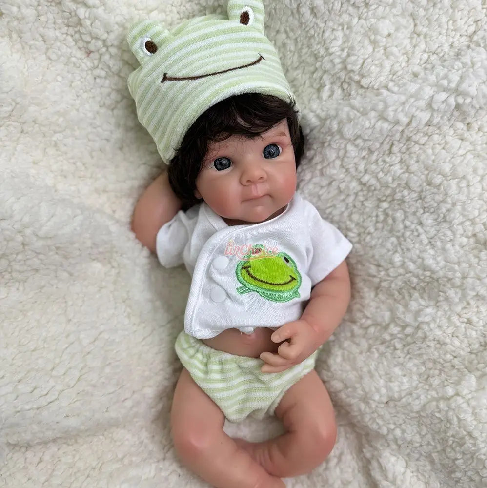 Image of Reborn Baby Dolls 12Inch Micro Baby Girl Bettie Full Body Silicone