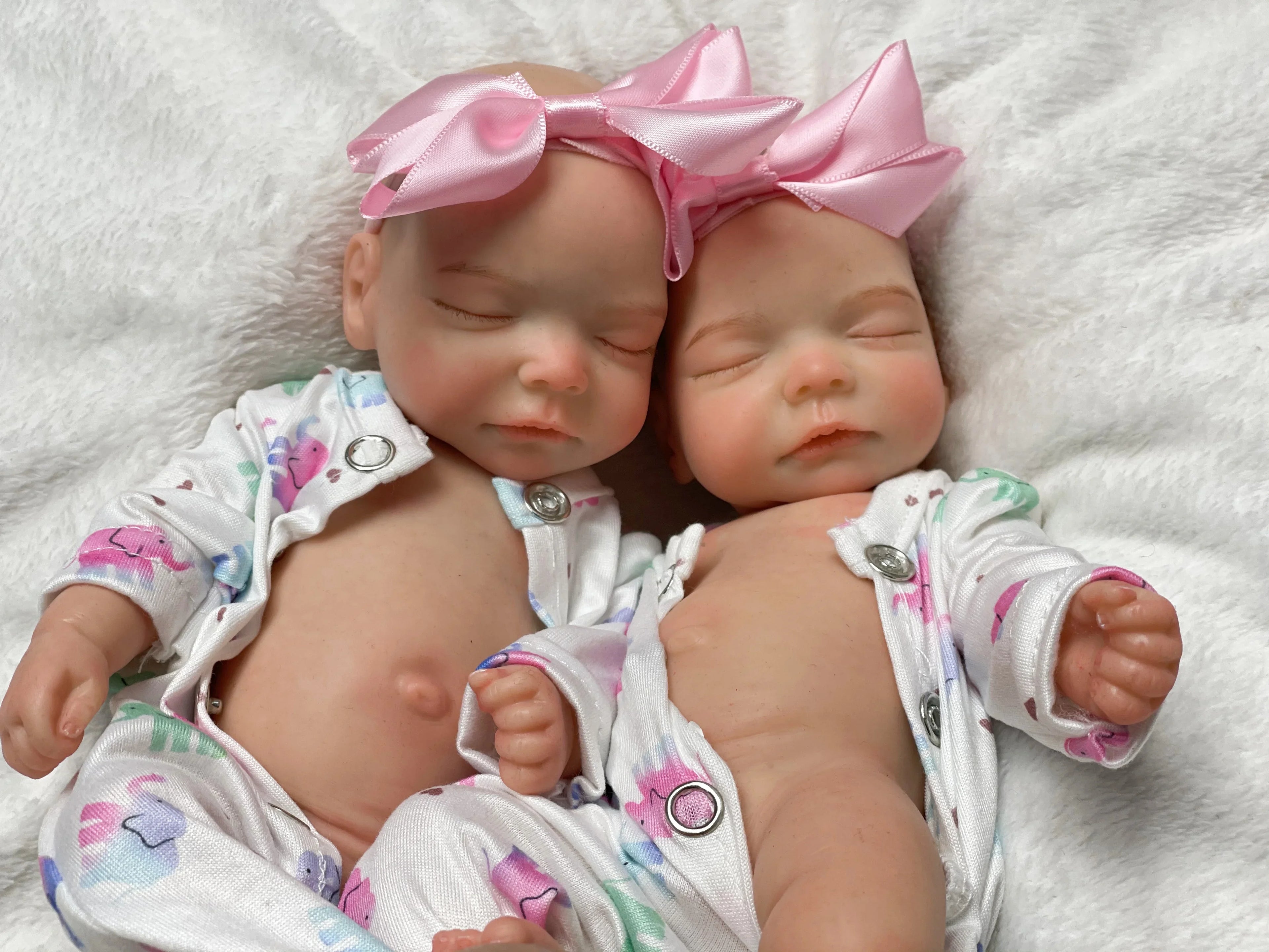 Image of Reborn Baby Dolls 11 Styles/ 26Cm Waterproof Close/Open Solid