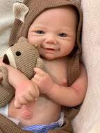 Image of Reborn Baby Dolls 42Cm Full Body Silicon Vivienne Bebe Reborn Girl