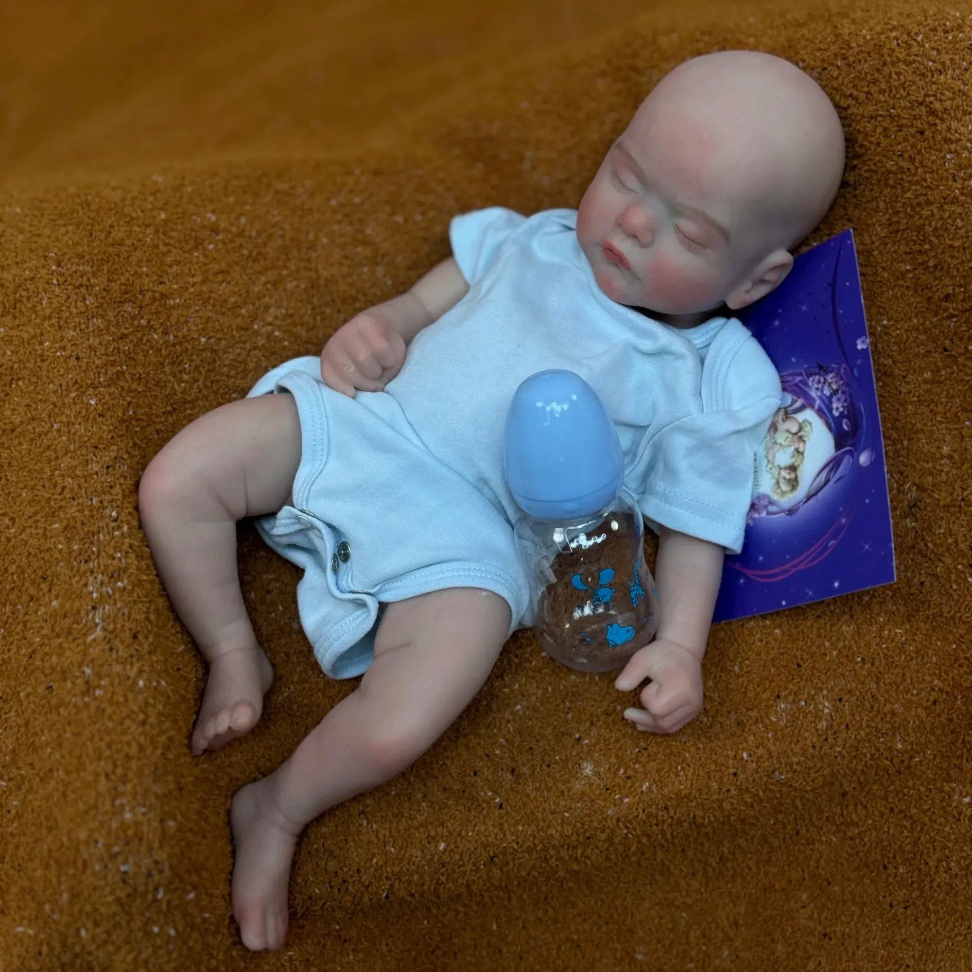 Image of Reborn Baby Dolls Can Open Mouth 45Cm Twins Sam Reborn Baby Girl And