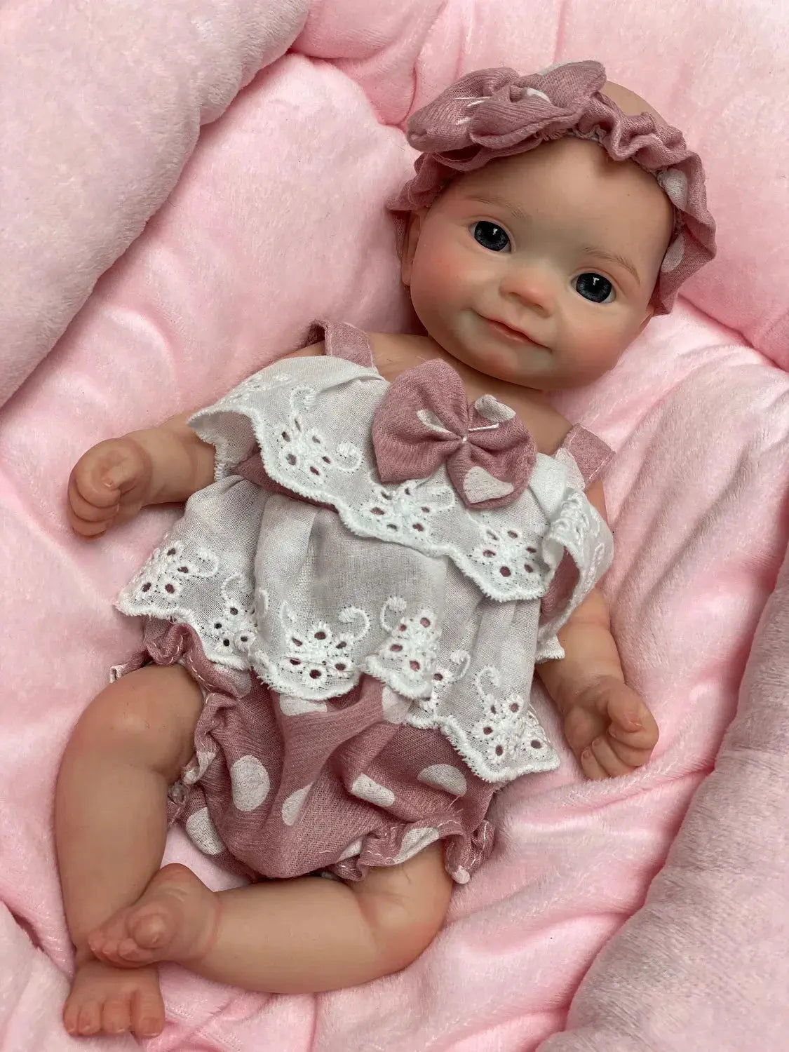 Image of Reborn Baby Dolls 26Cm Cute Maddie Waterproof Reborn Baby Girl With