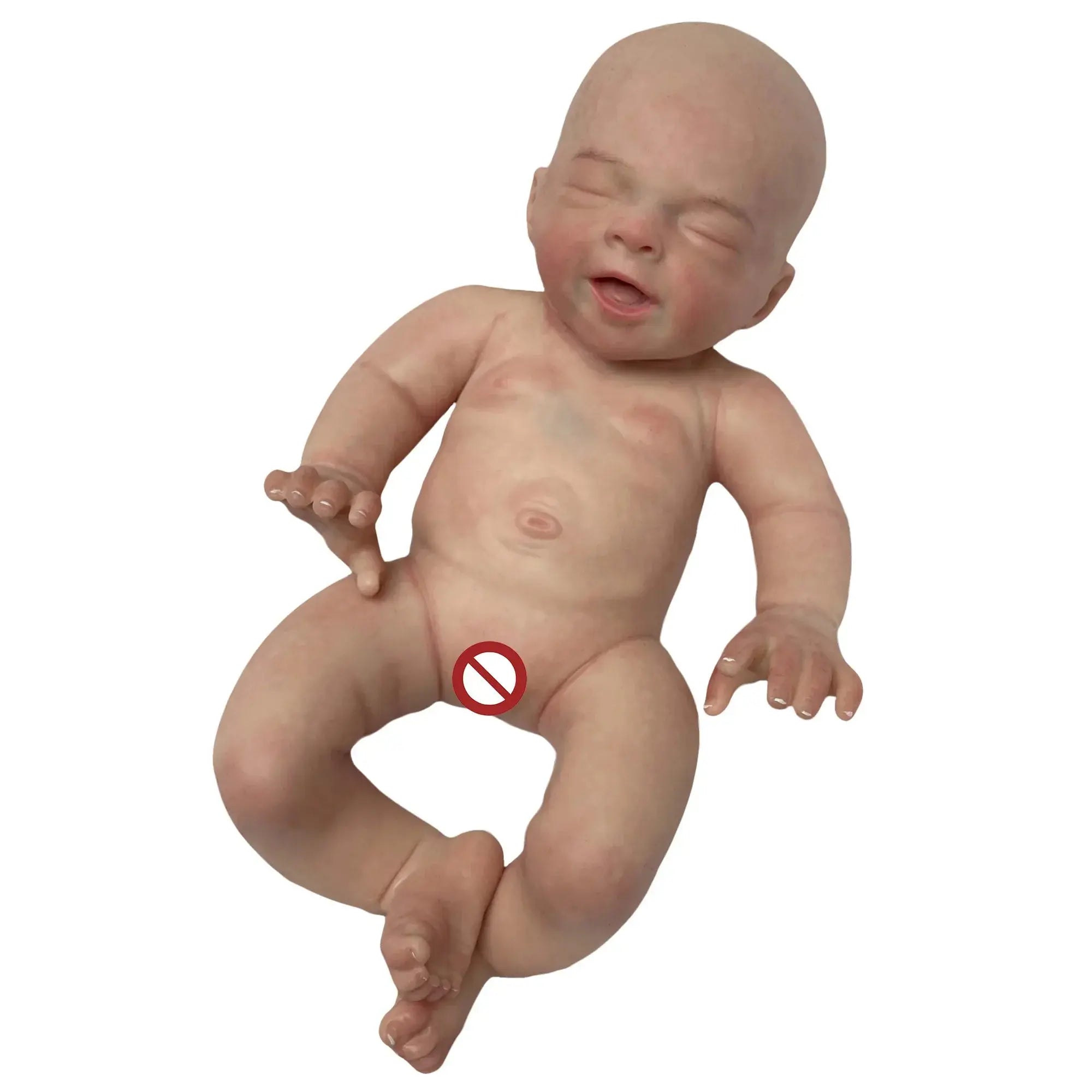 Image of Reborn Baby Dolls 25Cm Handmde Solid Silicone Reborn Dolls Painted