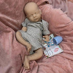 Image of Reborn Baby Dolls Can Open Mouth 45Cm Twins Sam Reborn Baby Girl And
