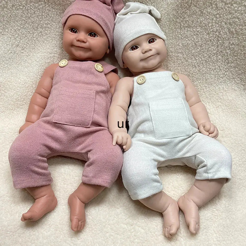 Image of Reborn Baby Dolls 20Inch Parenting Practice Weighted Silicone Reborn