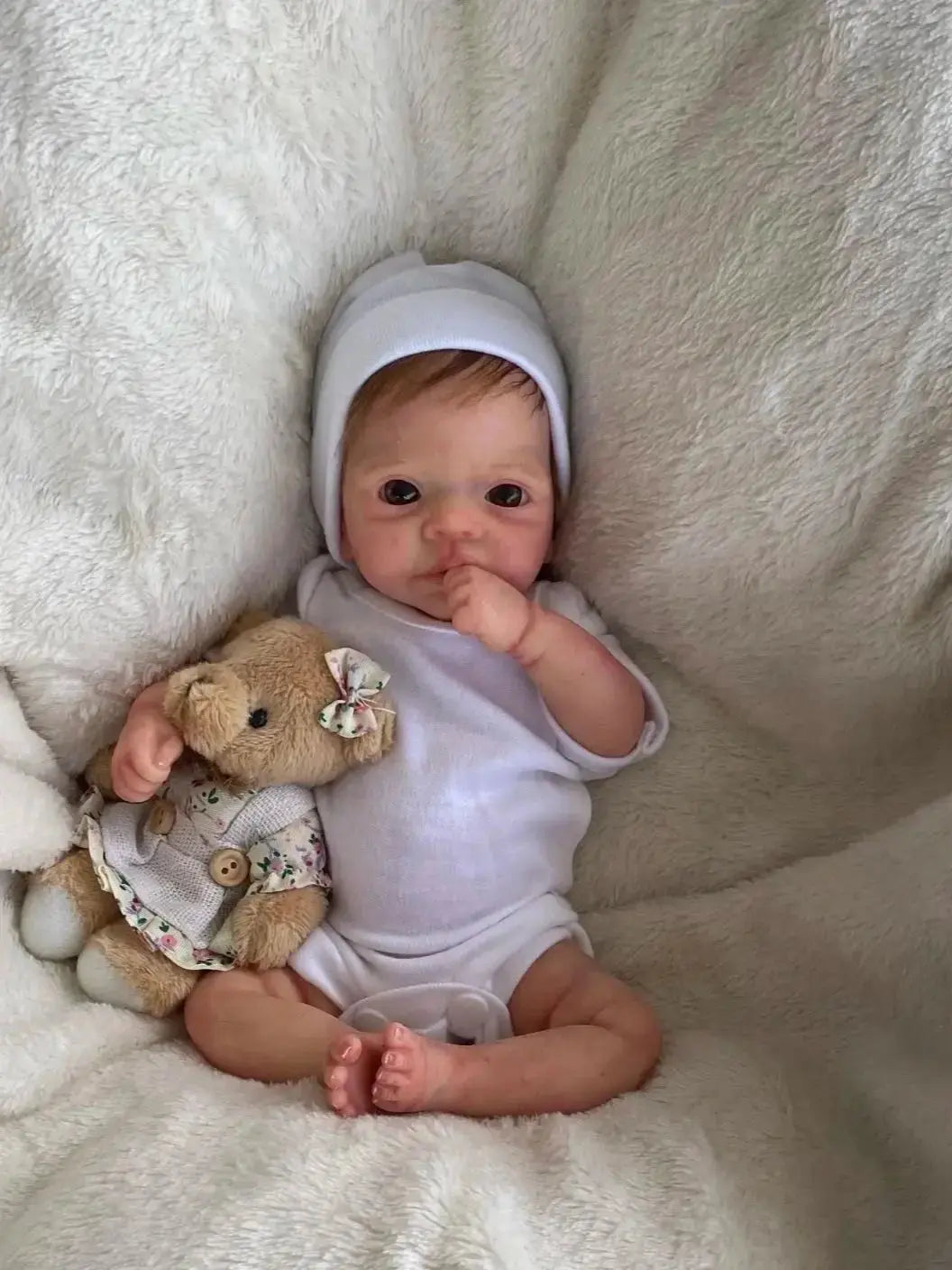 Image of Reborn Baby Dolls 26Cm Waterproof Full Body Silicone Reborn Baby Girl