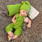 Image of Reborn Baby Dolls 45Cm Boy/Girl Loulou All Silicone Reborn Doll