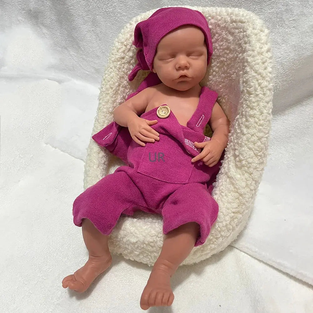 Image of Reborn Baby Dolls Diy Unpainted Realistic Silicone Reborn Baby Girl
