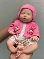 Image of Reborn Baby Dolls 35Cm Soft Touch Feeling Solid Silicone Bebe Reborn