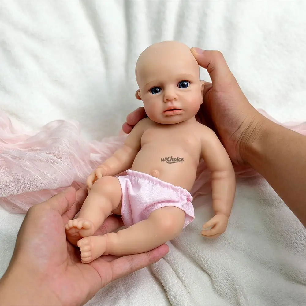 Image of Reborn Baby Dolls 12Inch Loulou Realistic Silicone Reborn Baby Girl