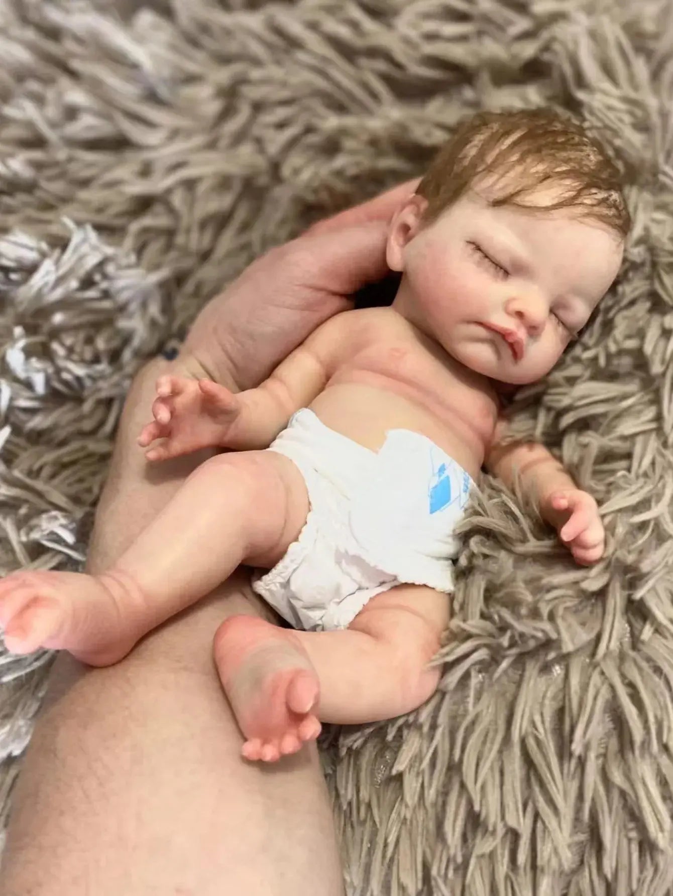 Image of Reborn Baby Dolls 10 Inch 25.4 Cm Soft Silicone Bebe Reborn Girl