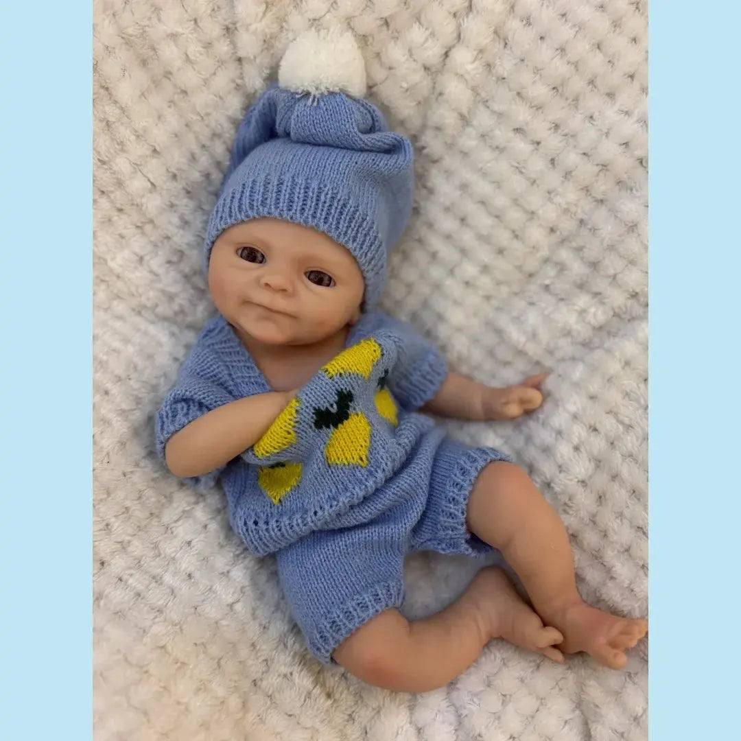 Image of Reborn Baby Dolls 33Cm Washable Coco Full Body Silicone Bebe Reborn