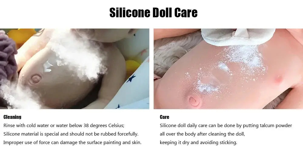 Image of Reborn Baby Dolls 17.72 Inch Full Body Soft Silicone Boy
