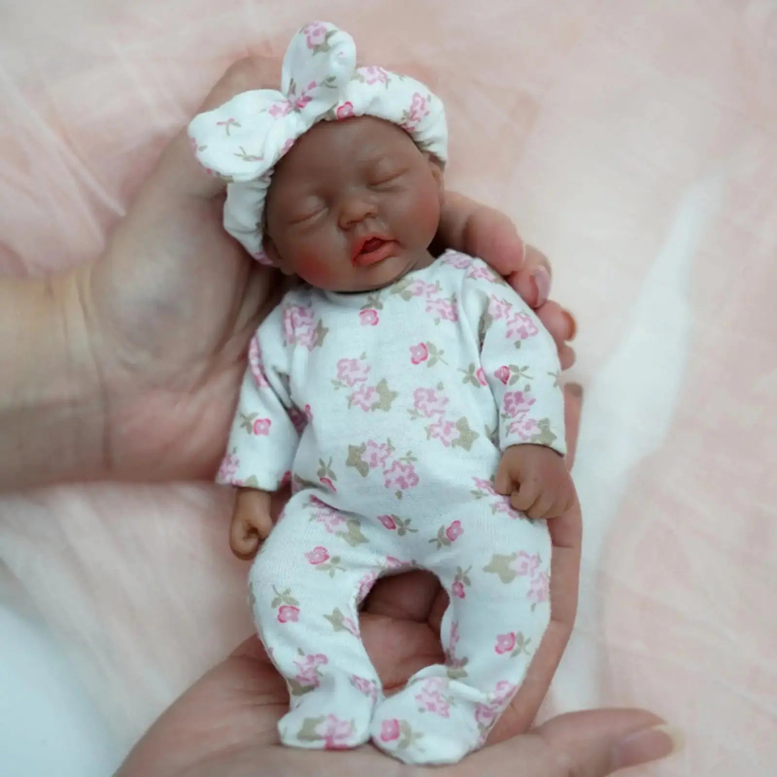 Image of Reborn Baby Dolls 7 Inch Cuddly Mini Silicone Reborn Doll,Body Soft