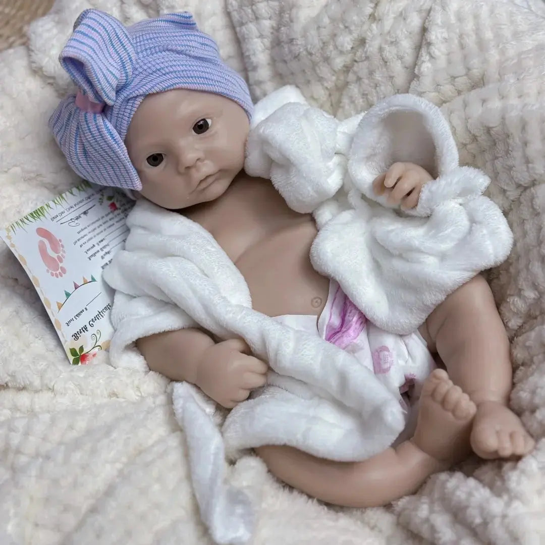 Image of Reborn Baby Dolls 45Cm Meadow Can Open Mouth  Solid Bebe Reborn De