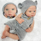 Image of Reborn Baby Dolls 42Cm 17 Inch Full-Body Soft Silicone Reborn Doll