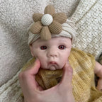 Image of Reborn Baby Dolls Handmade 16Inch Lifelike Silicone Reborn Baby Boy