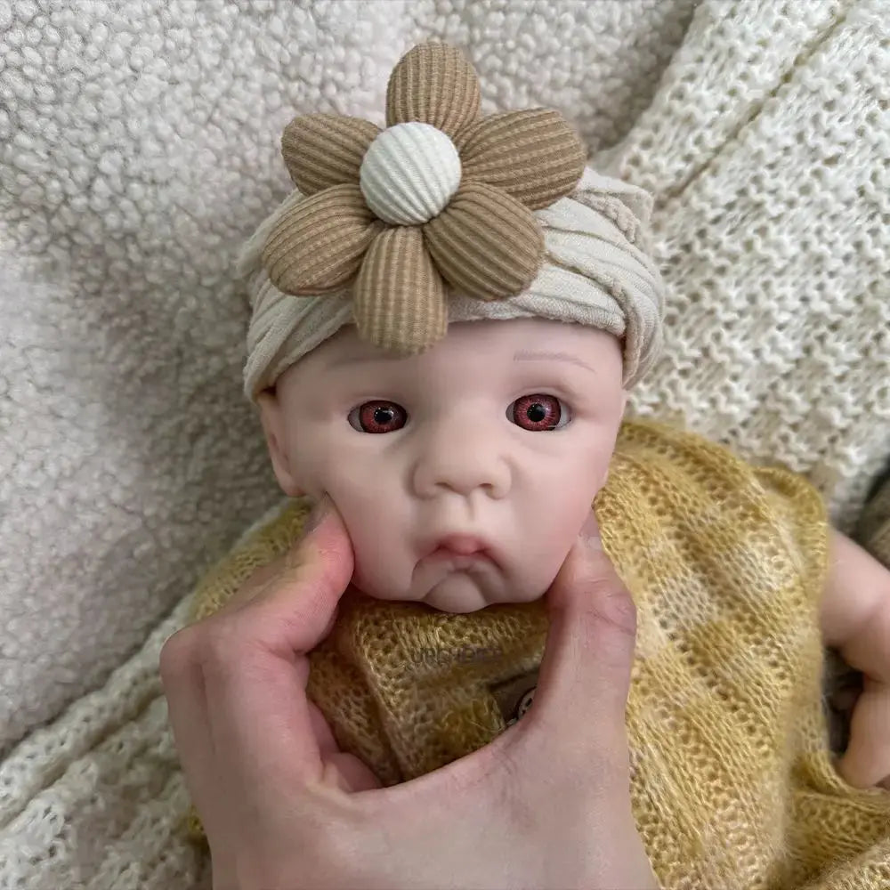 Image of Reborn Baby Dolls Handmade 16Inch Lifelike Silicone Reborn Baby Boy