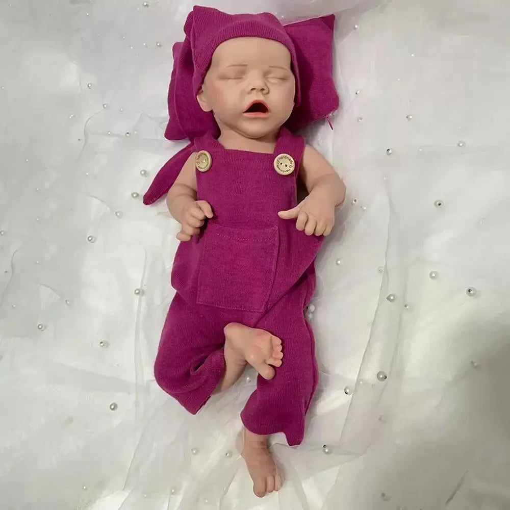 Image of Reborn Baby Dolls 18-Inch Artificial Silicone Reborn Baby Doll –