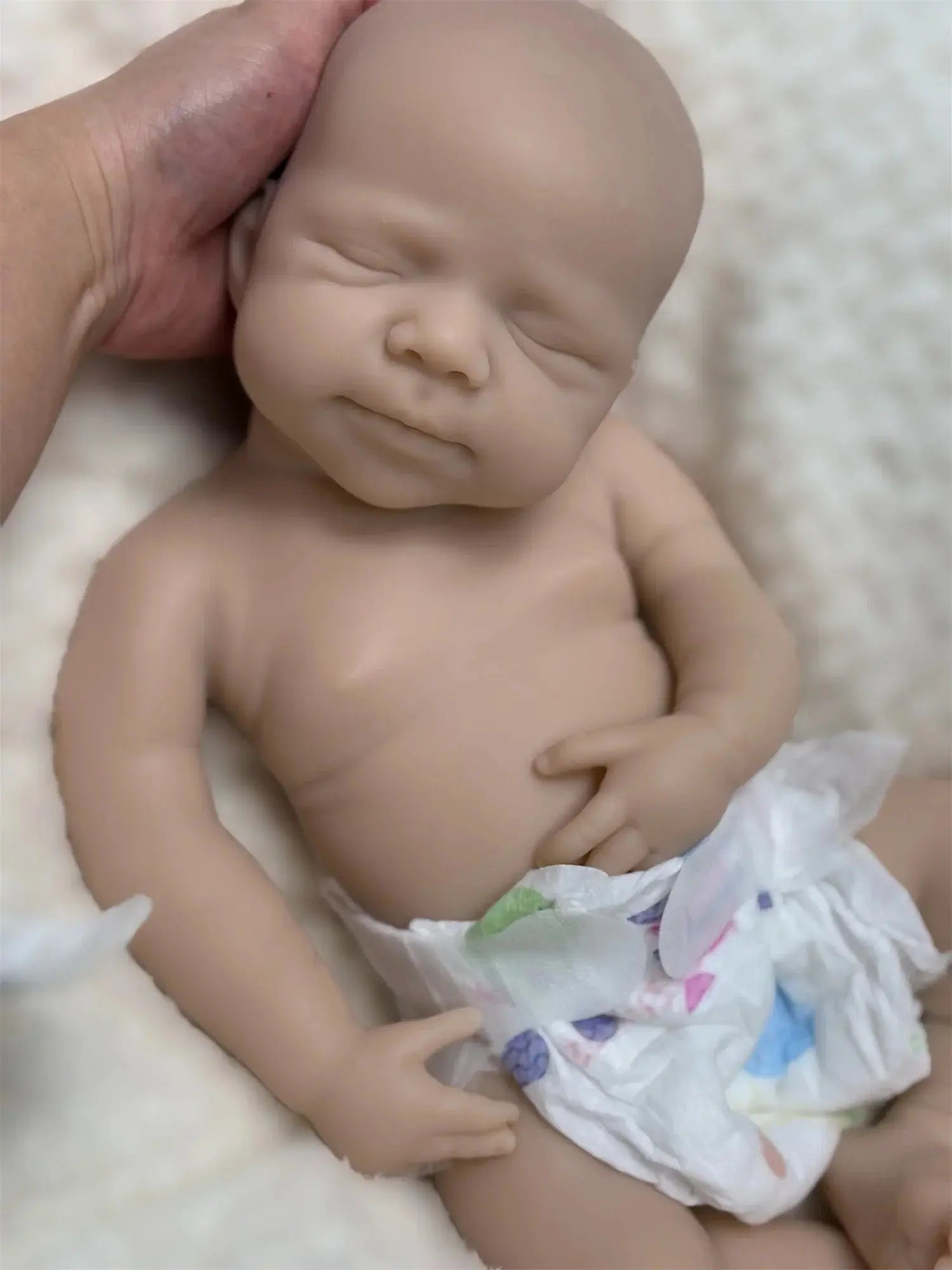 Image of Reborn Baby Dolls 18Inch Pascale Can Open Mouth Bebe Reborn De