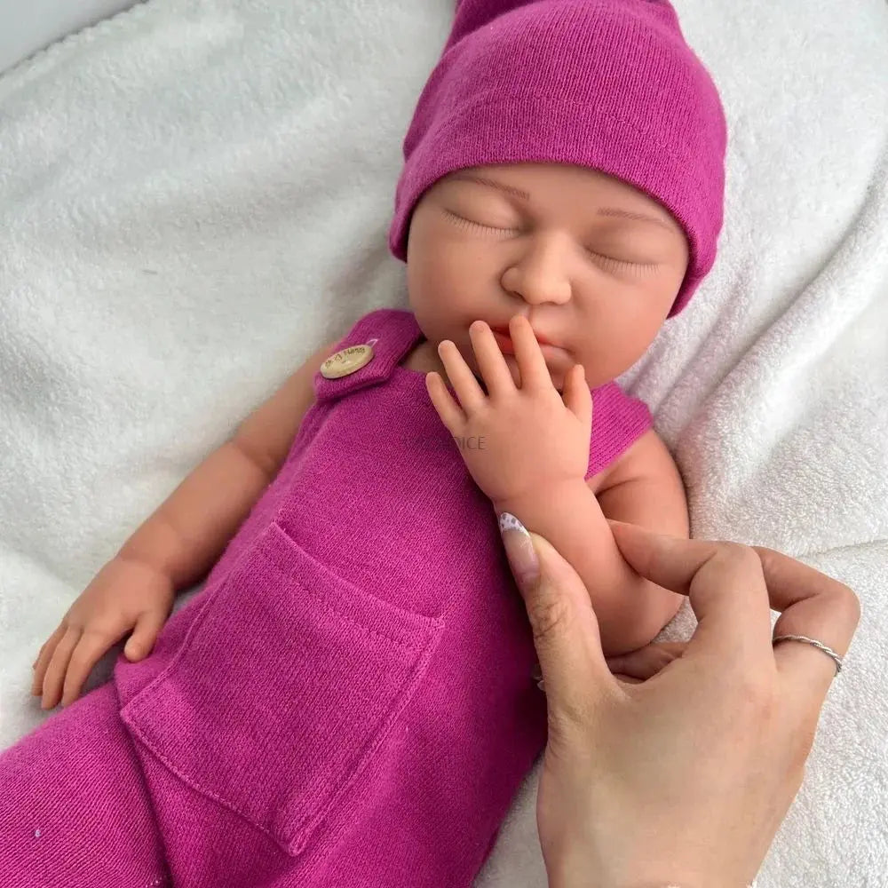 Image of Reborn Baby Dolls 22Inch Soft Silicone Reborn Baby Girl Waterproof
