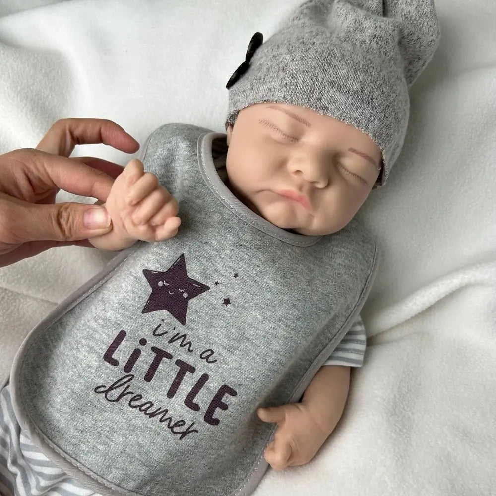 Image of Reborn Baby Dolls 44Cm Realistic Silicone Reborn Baby Boy Levi