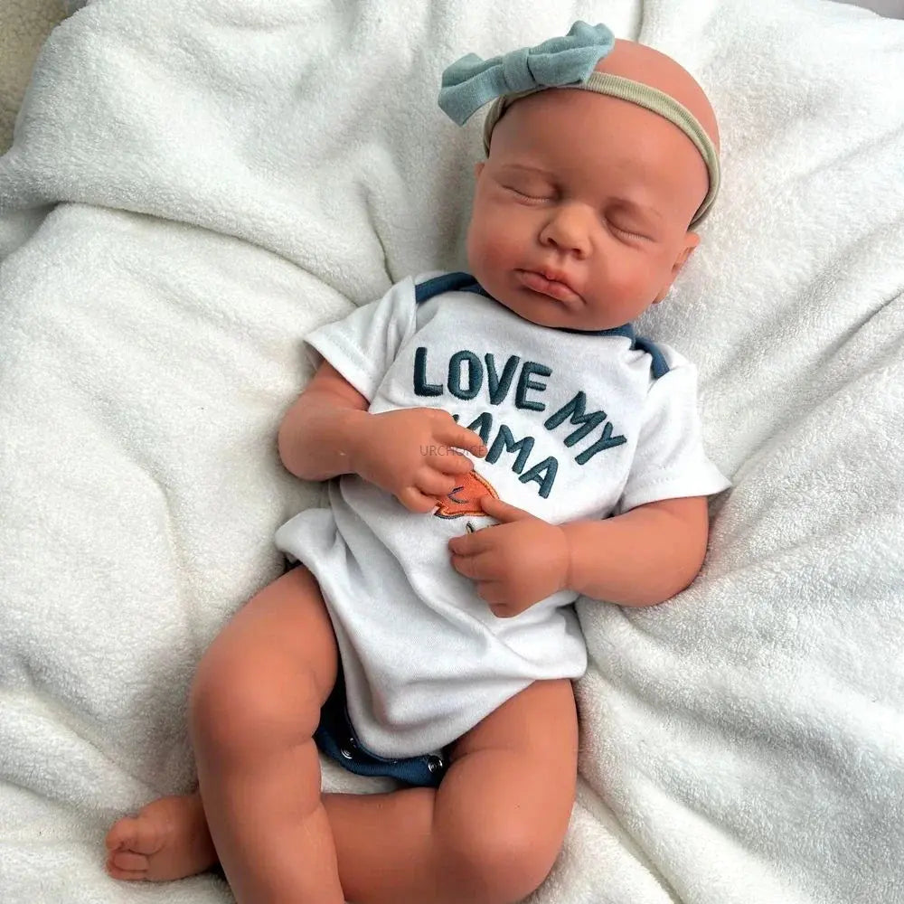 Image of Reborn Baby Dolls 20Inch Soft Silicone Reborn Baby Boy/Girl Loulou