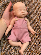 Image of Reborn Baby Dolls 25Cm Unpainted Silicone Girls Whole Body Soft Solid