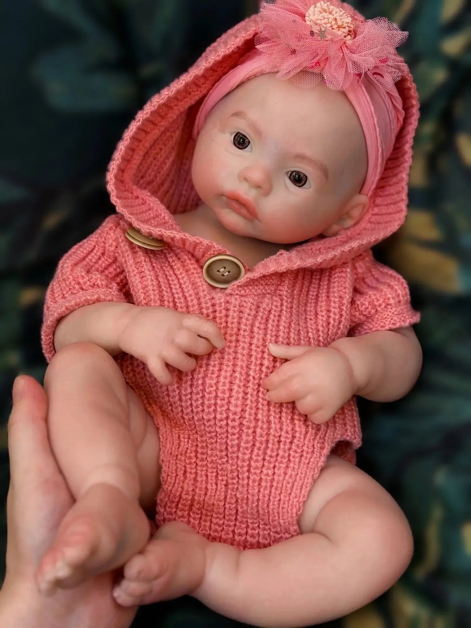 Image of Reborn Baby Dolls 18Inch Open Mouth Meadow Bebe Girl Reborn Baby Doll