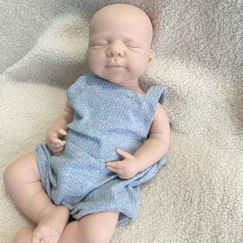 Image of Reborn Baby Dolls Soft Lifelike Silicone Reborn Dolls 19Inch Baby