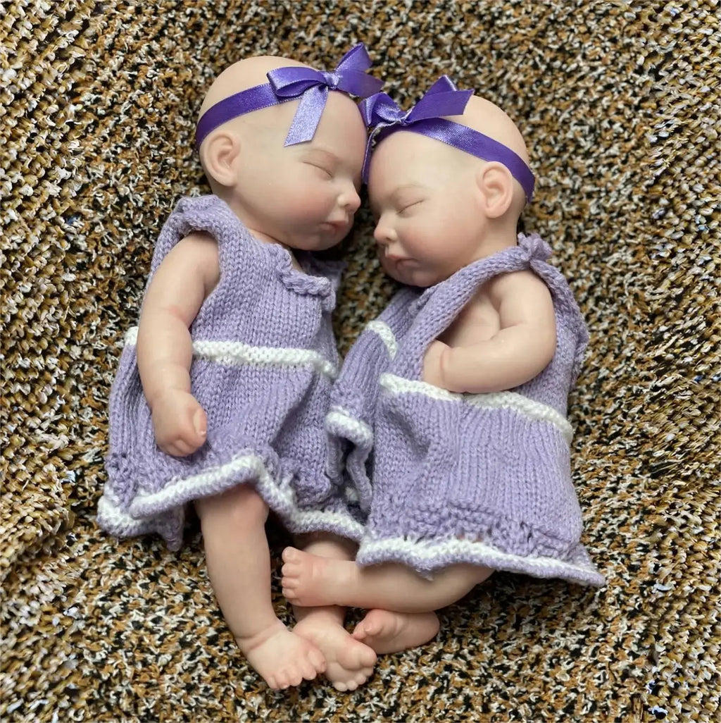 Image of Reborn Baby Dolls Full Soft Solid Silicone Reborn Baby Dolls 27Cm