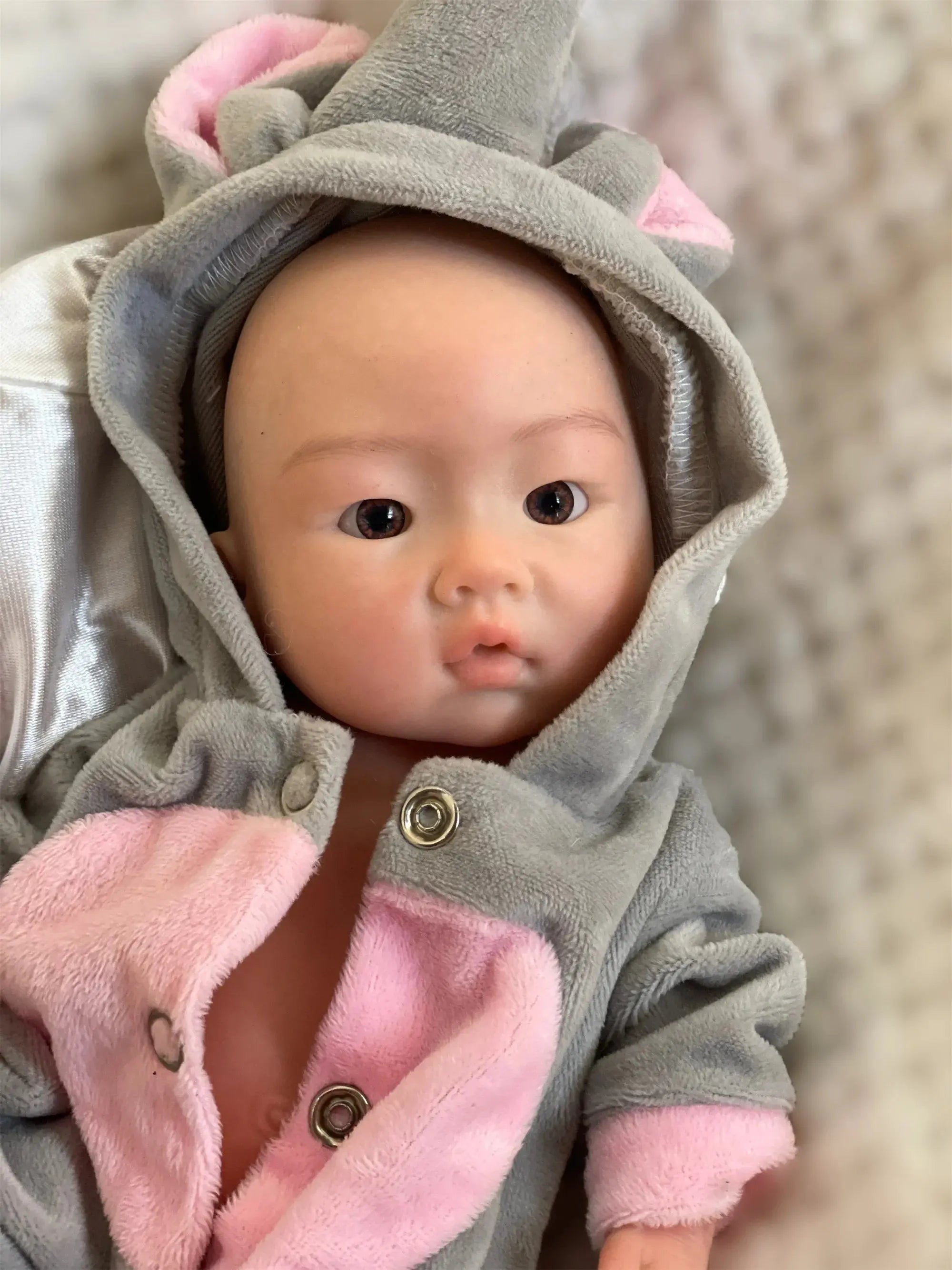 Image of Reborn Baby Dolls 25Cm Silicone Boy Reborn Dolls Full Body Soft Solid