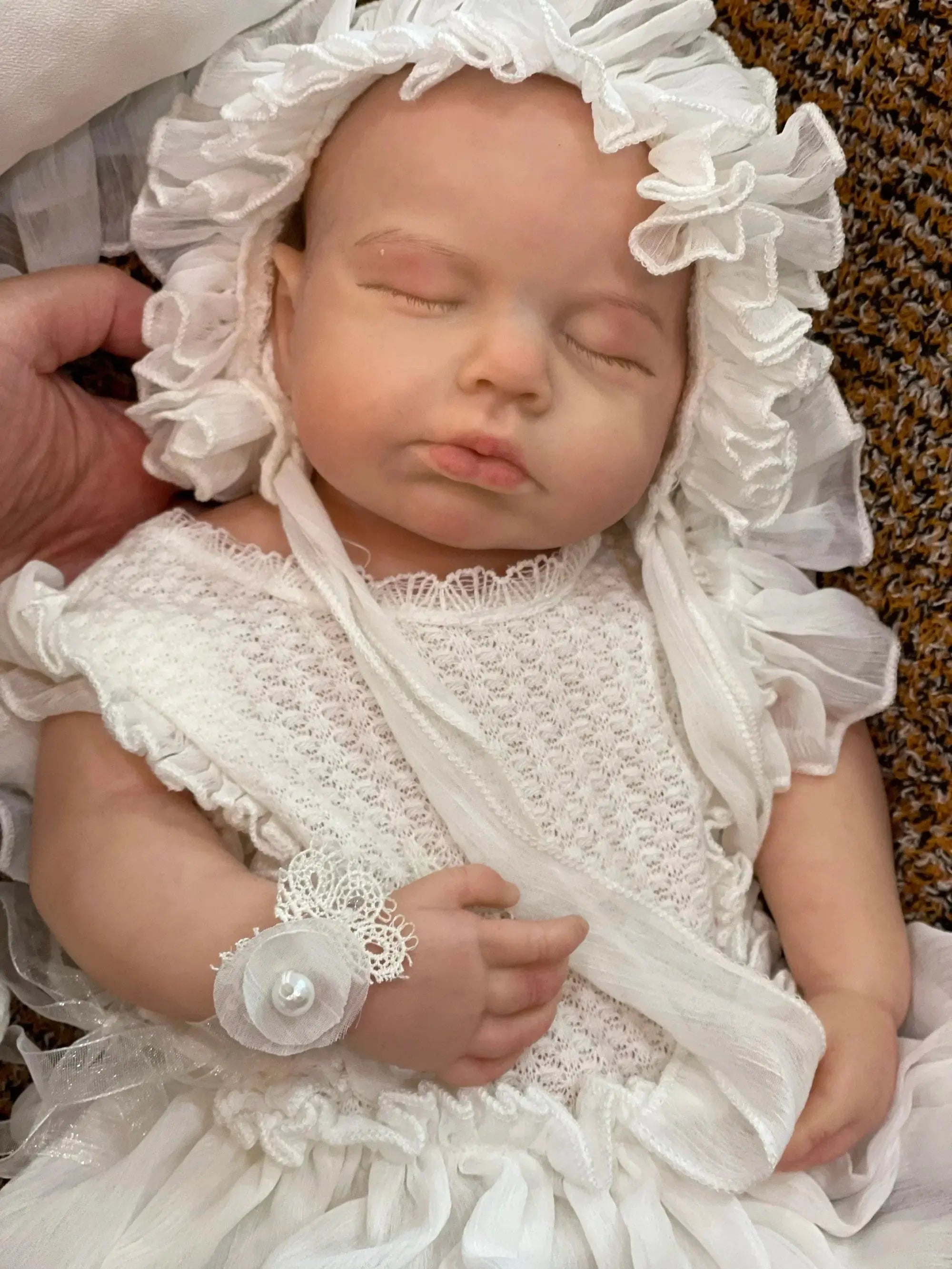 Image of Reborn Baby Dolls 45Cm Boy/Girl Loulou All Silicone Reborn Doll