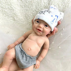 Image of Reborn Baby Dolls 30Cm 2.3Lbs Hand-Painted Silicone Reborn Baby Boy