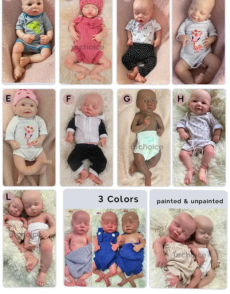 Image of Reborn Baby Dolls 18.5-Inch 7.3Lb Lifelike Reborn Baby Boy Full-Body
