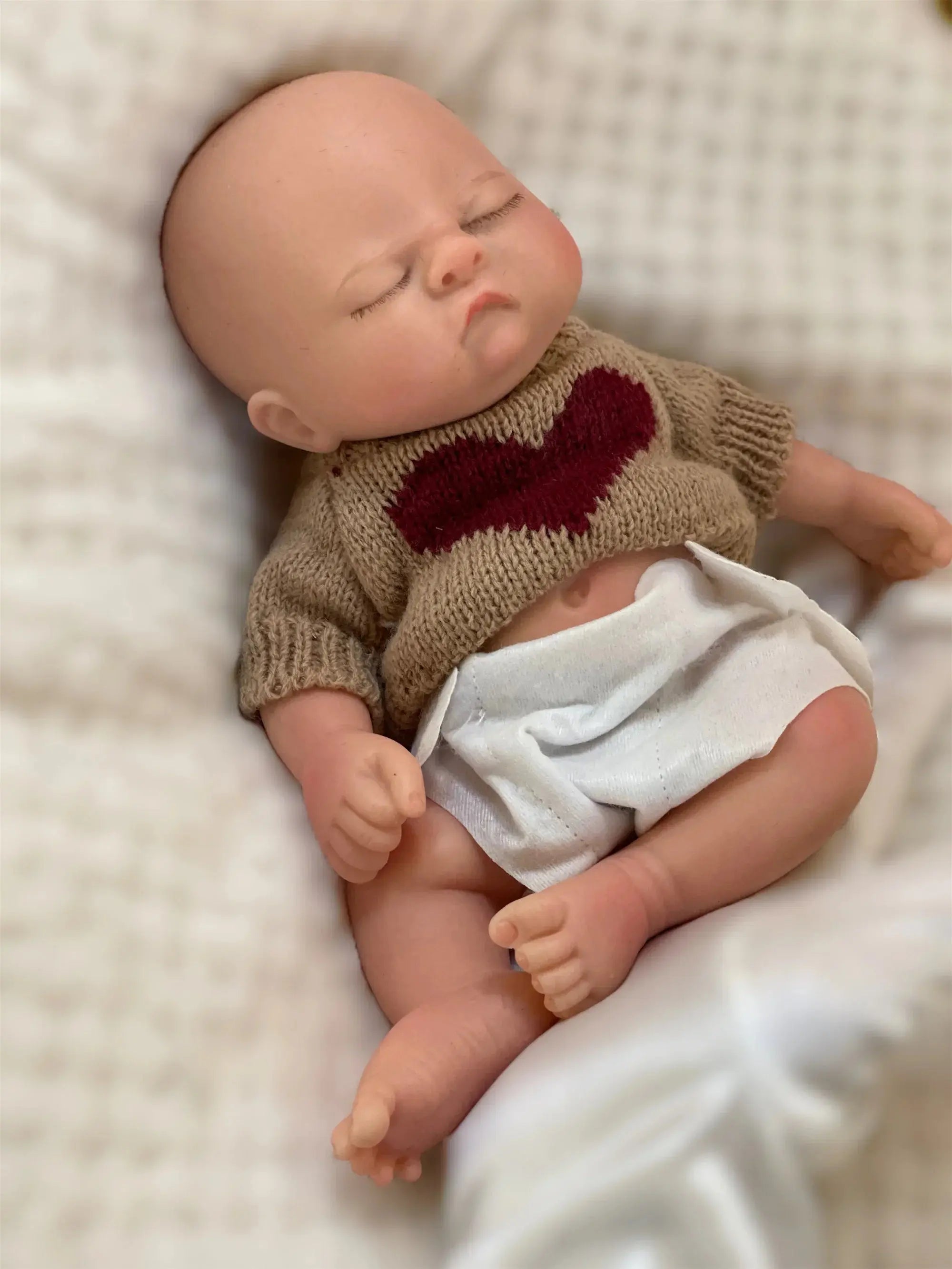 Image of Reborn Baby Dolls 10Inch Silicone Boy Reborn Baby Doll Full Body Soft
