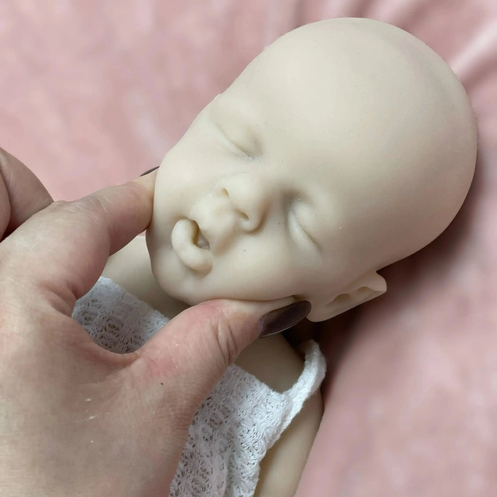 Image of Reborn Baby Dolls 33Cm Open Mount Reborn Dolls Unpainted Loulou Full