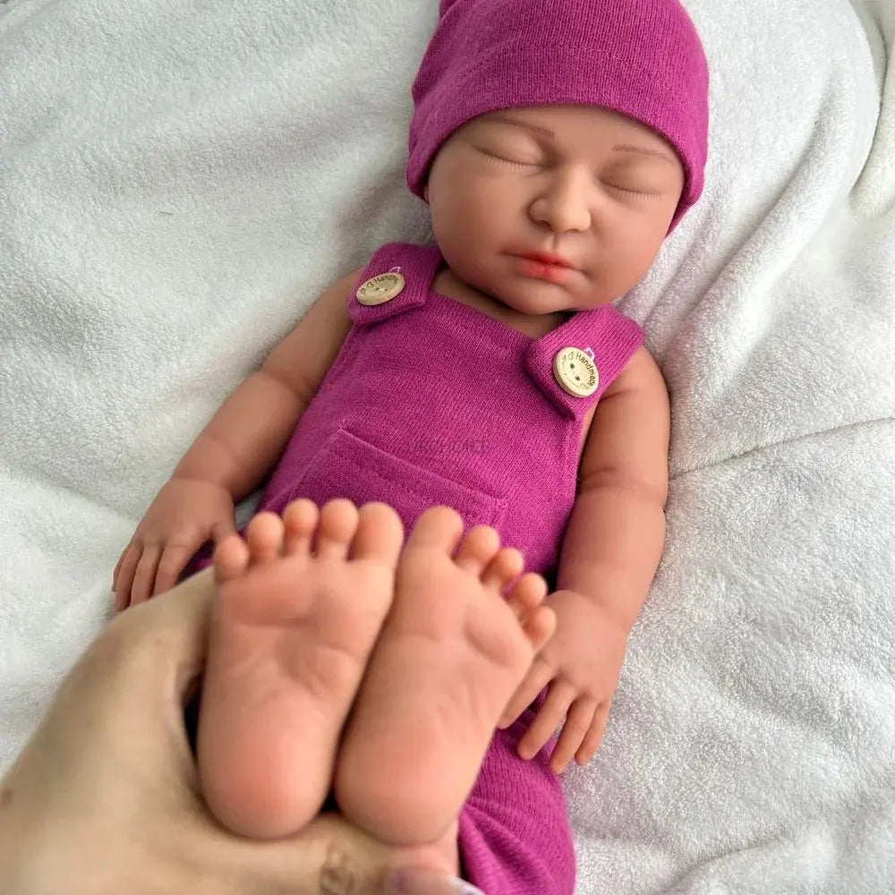 Image of Reborn Baby Dolls 22Inch Soft Silicone Reborn Baby Girl Waterproof