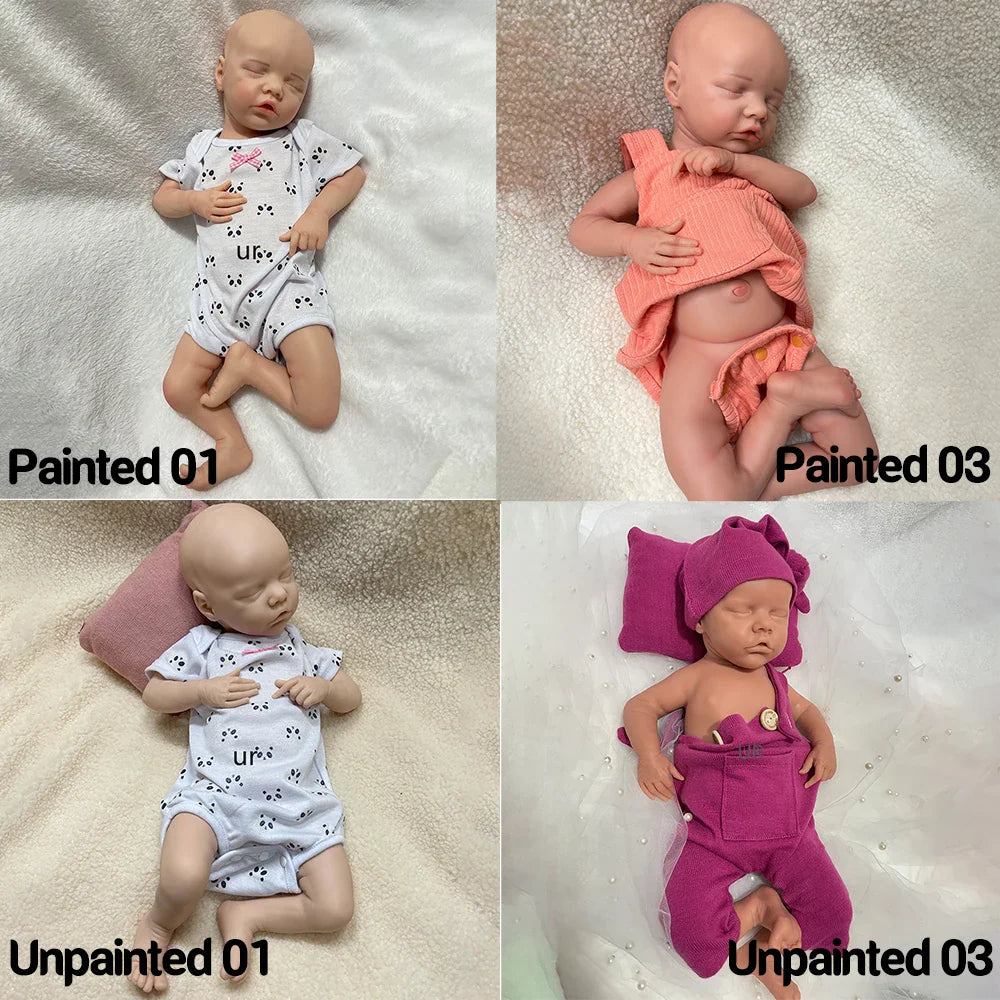 Image of Reborn Baby Dolls 100% Handmade Silicone Reborn Dolls For Adoption
