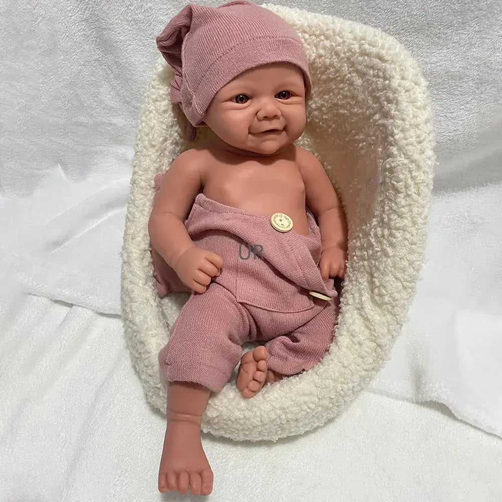 Image of Reborn Baby Dolls Waterproof Weighted Baby Girl 18" Lifelike Full