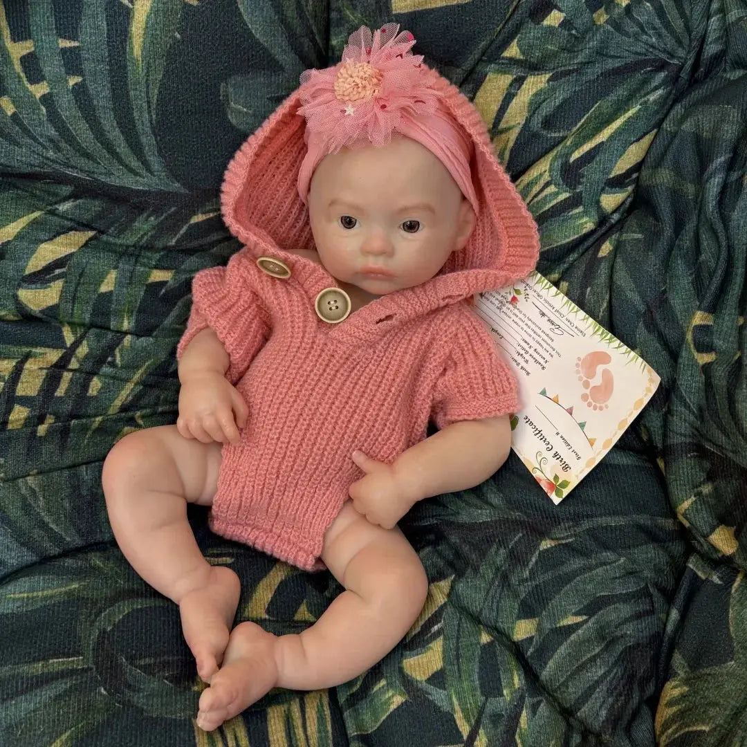 Image of Reborn Baby Dolls 45Cm Meadow Can Open Mouth  Solid Bebe Reborn De