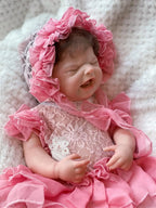 Image of Reborn Baby Dolls 18Inch Washable Maria Solid Silicone Bebe Reborn