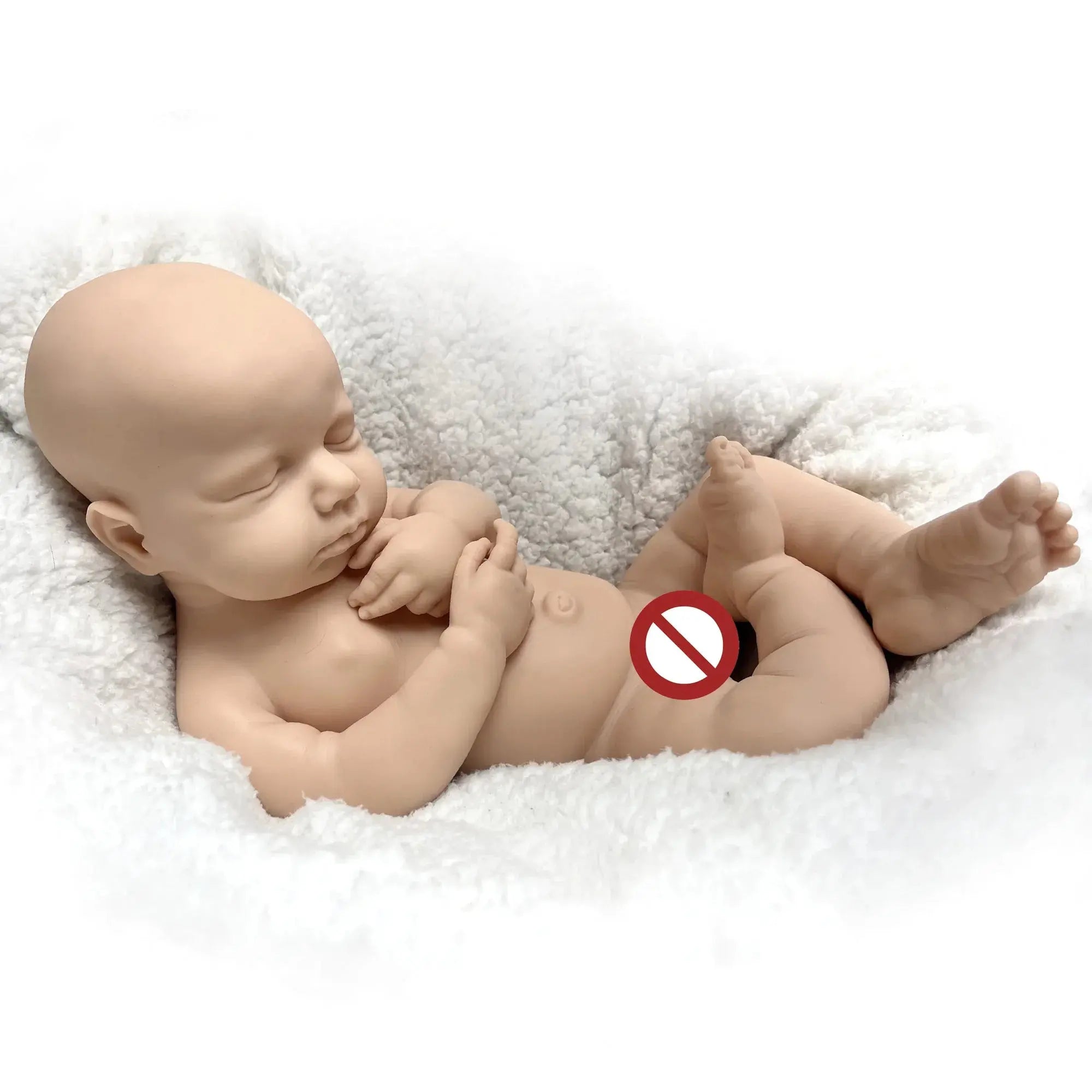 Image of Reborn Baby Dolls 45Cm Boy Loulou Bebê Reborn De Silicone